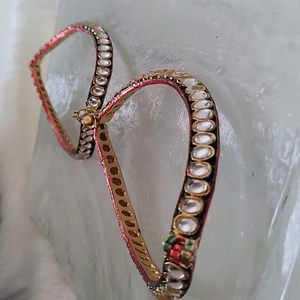 Traditional Indian Kundan Rajasthani Bridal Payals/ Anklets FINAL PRICE CUT